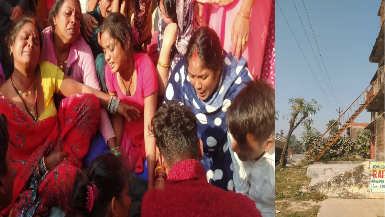 Two youths got burnt after coming in contact with high tension line in Gorakhpur Gola, one died