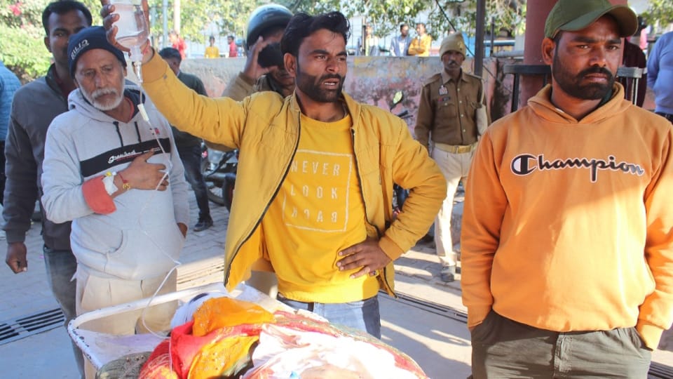 Hathras accident Magic vehicle collided with canter seven people including an innocent died see photos
