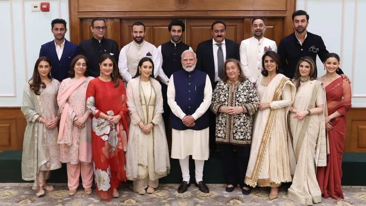 PM Modi meet kareena kapoor alia bhatt ranbir kapoor saif ali khan send special gifts to jeh taimur raha