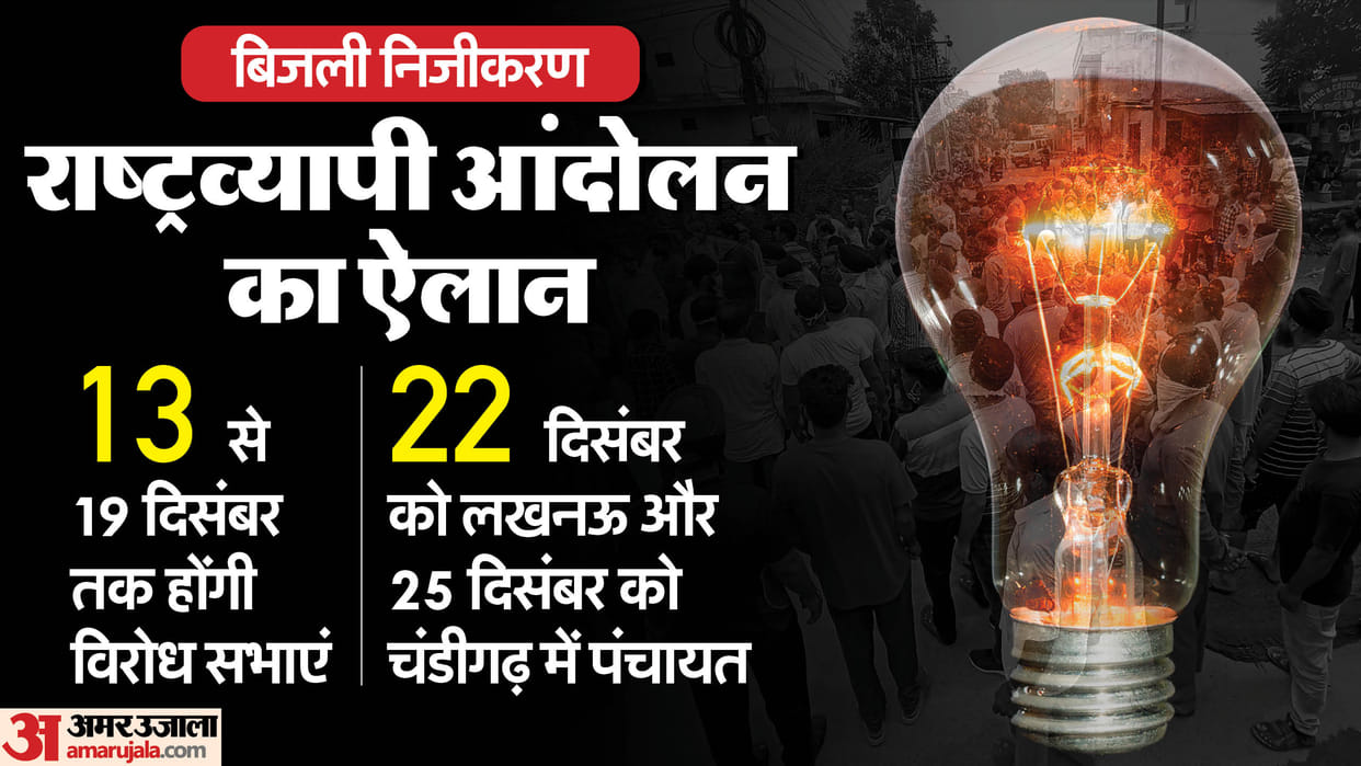 Announcement of nationwide movement against privatization of electricity.