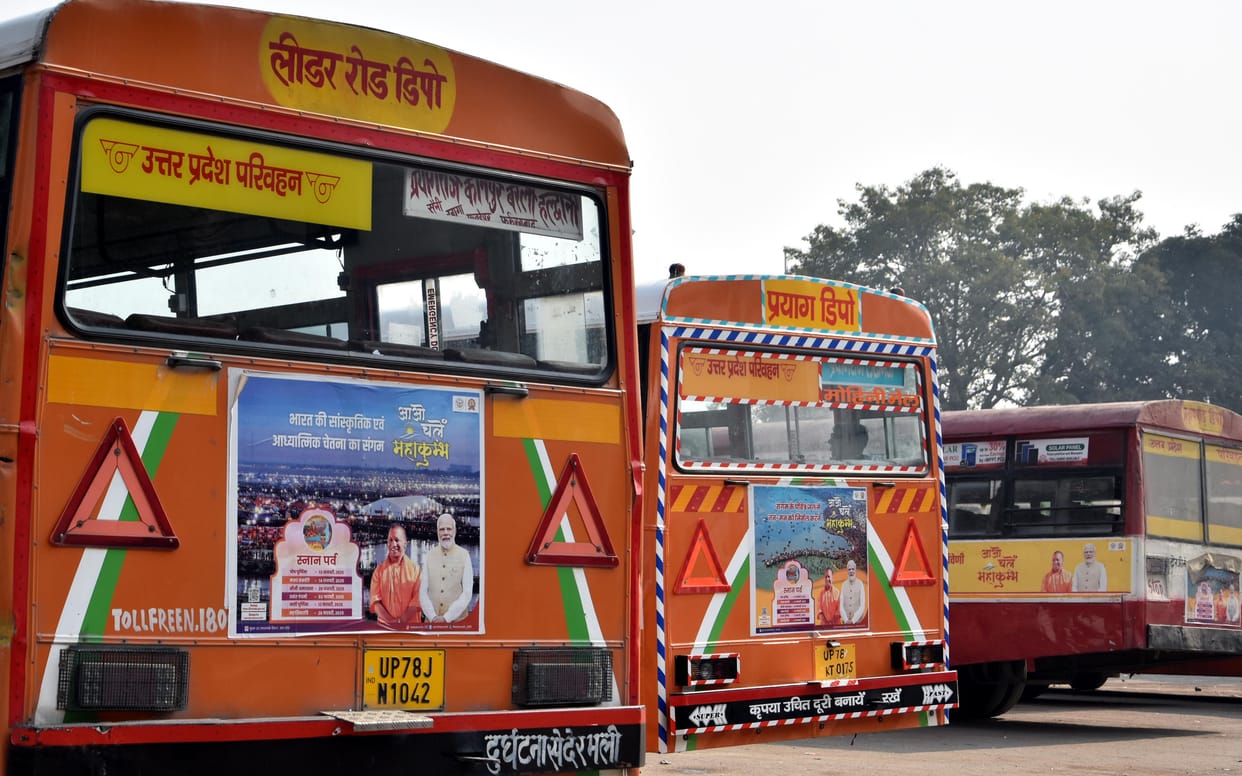 UP: During Mahakumbh, religious songs will be played in the bus station, staff will be given training in soft