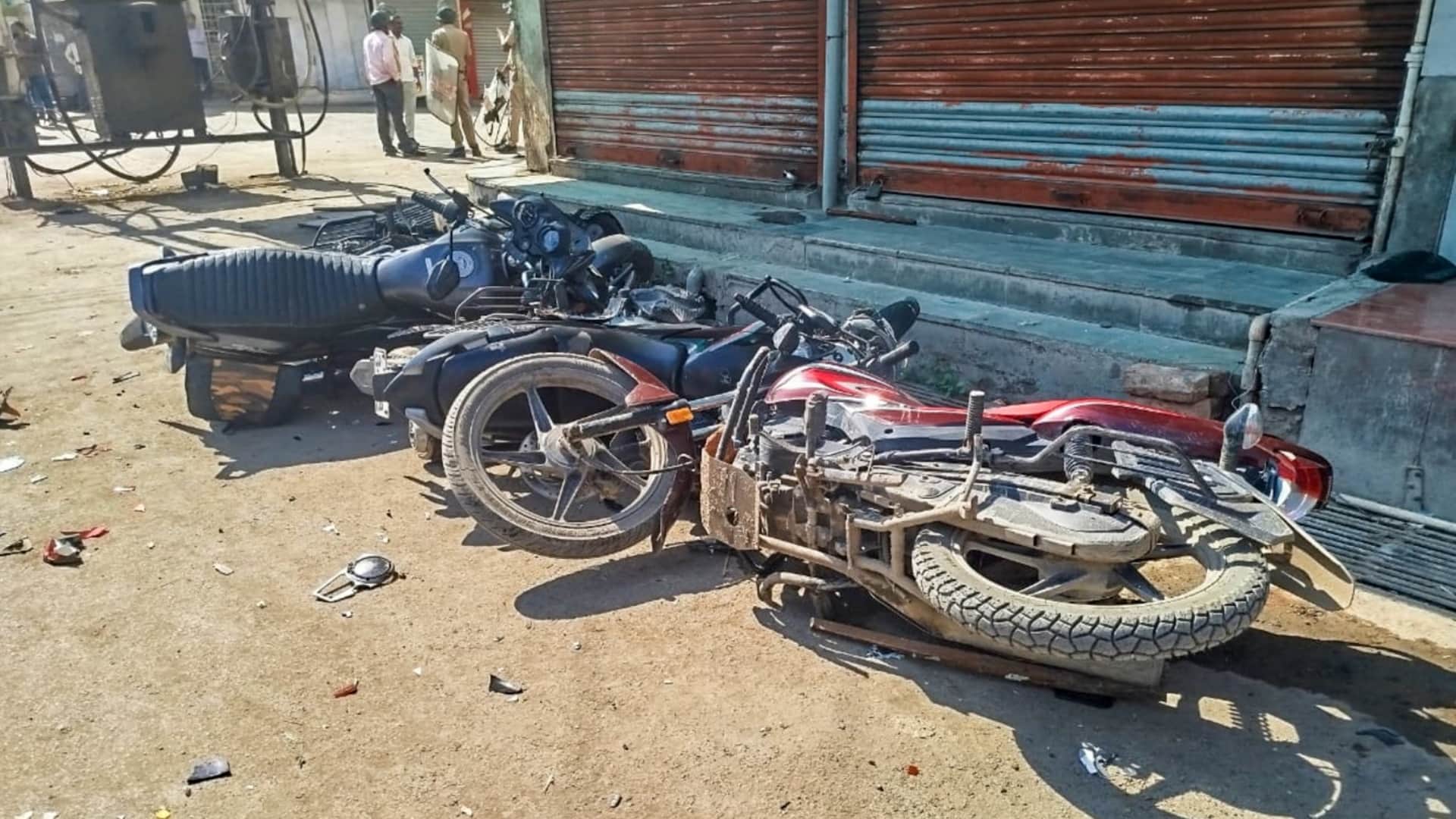 Violent protests in Maharashtra's Parbhani over damage to Constitution replica