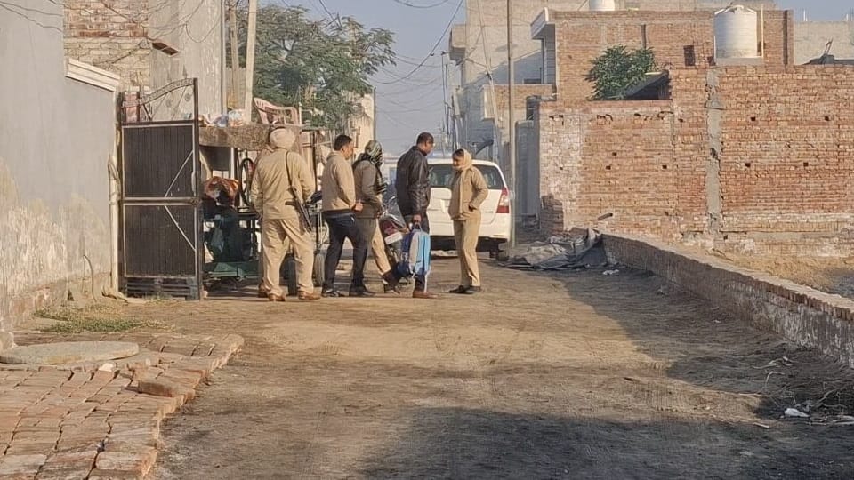 NIA raid in Punjab Moga Bathinda Maud Amarpura Basti