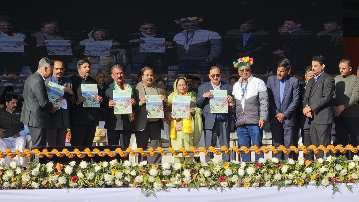 sukhu govt two year tenure celebration at bilaspur himachal pradesh