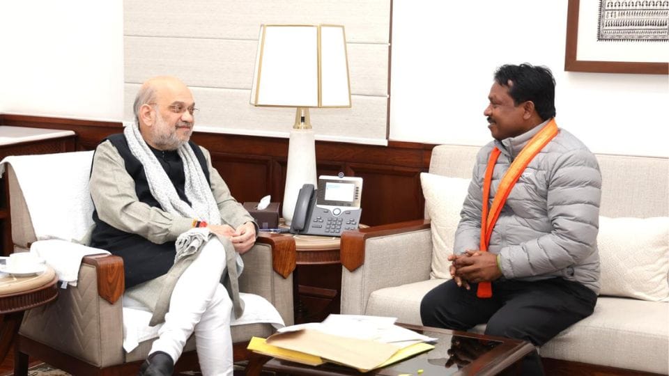 Bastar MP Mahesh Kashyap met Union Home Minister