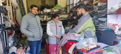 ऊनी कपड़ों की मांग बढ़ने लगी