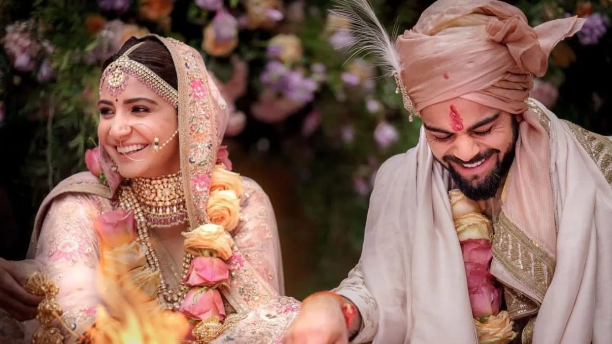 Virat Kohli and Anuskha Sharma 7th wedding anniversary: RCB and fans send in well wishes