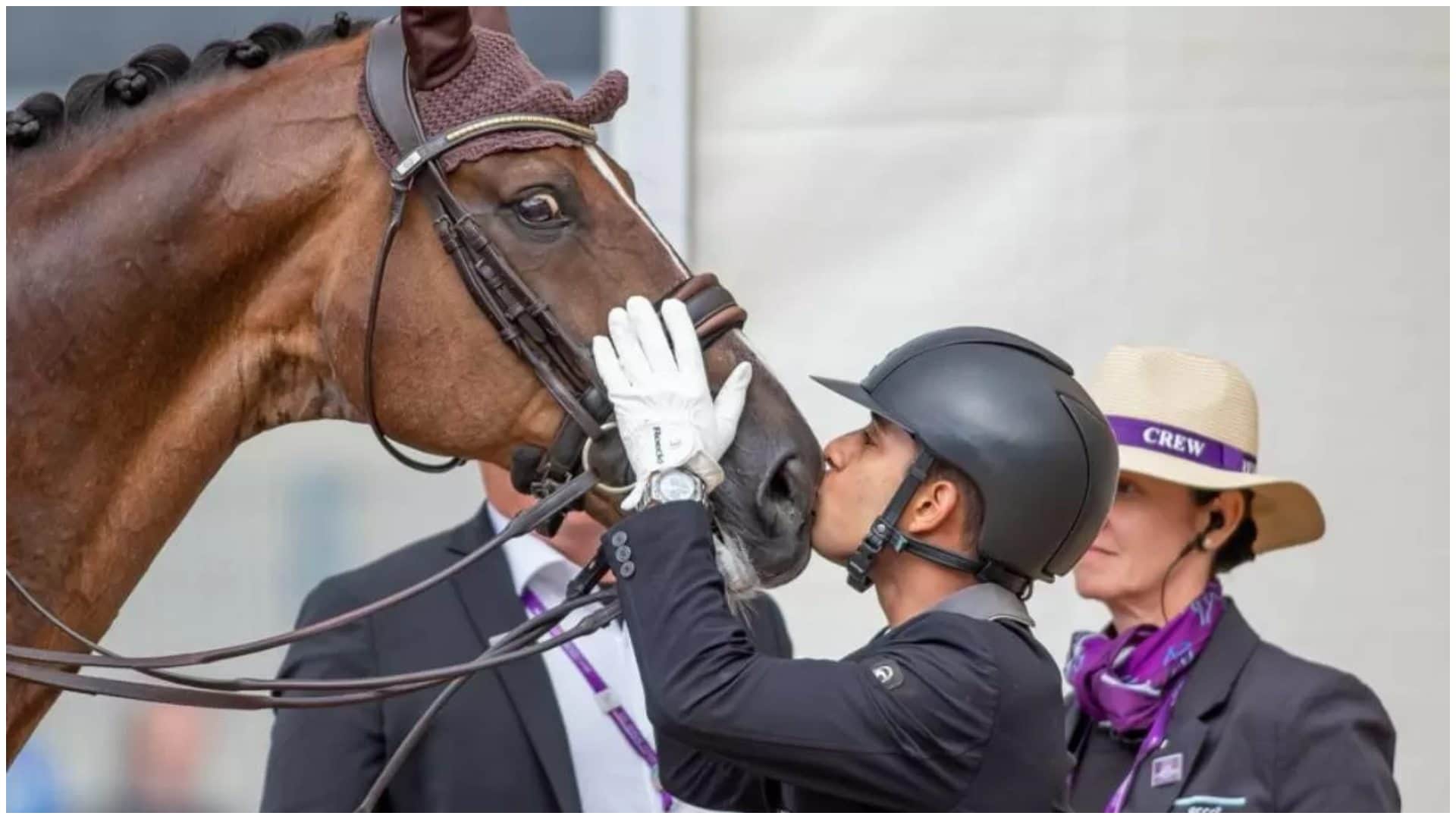 In Equestrian sports, should the horse be considered athlete or equipment? Questions arose, know matter here