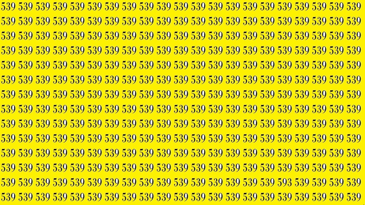 optical illusion iq test if you have eagle eyes and super brain then find 593