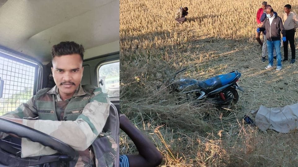 Dead body of Rajputana Regiment soldier who was on leave found in field in Marwahi