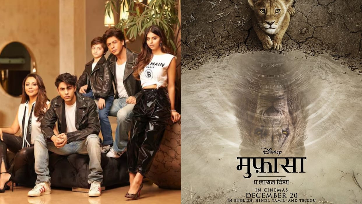 Shahrukh khan Abram khan Aryan khan voice in Mufasa The Lion King Hindi advance booking start from 15 December