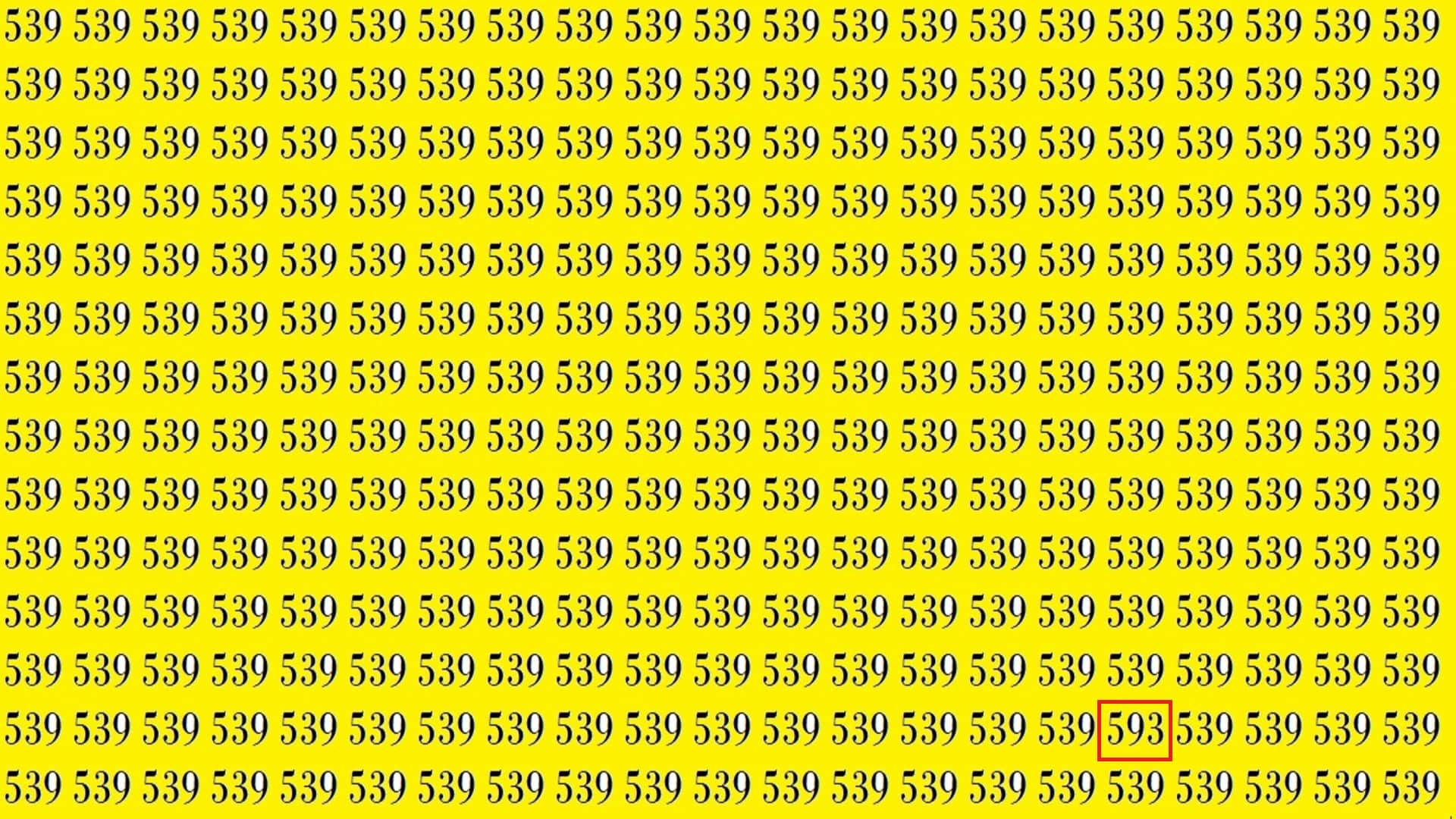 optical illusion iq test if you have eagle eyes and super brain then find 593