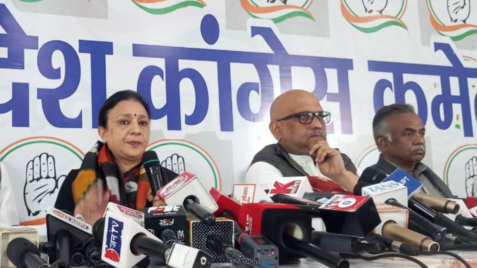 Congress state president Ajay Rai said instead of solving public problems gov creating Hindu-Muslim divide