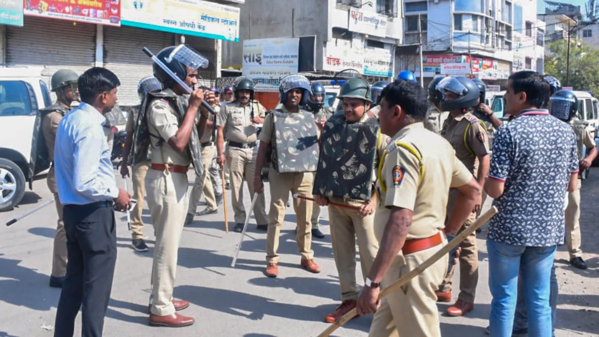 Several detained over Parbhani protests uneasy silence in city in Maharashtra news in hindi