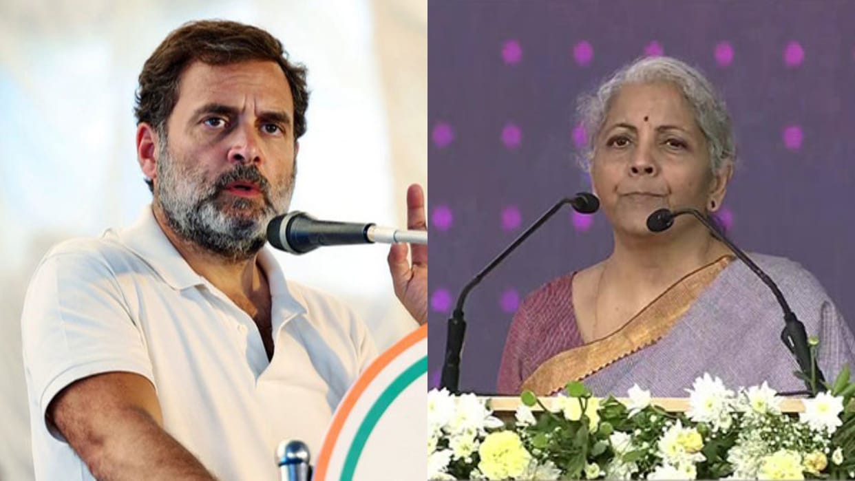 Nirmala Sitharaman Hits Back at Rahul Gandhi's Claims on Public Sector Banks news in Hindi