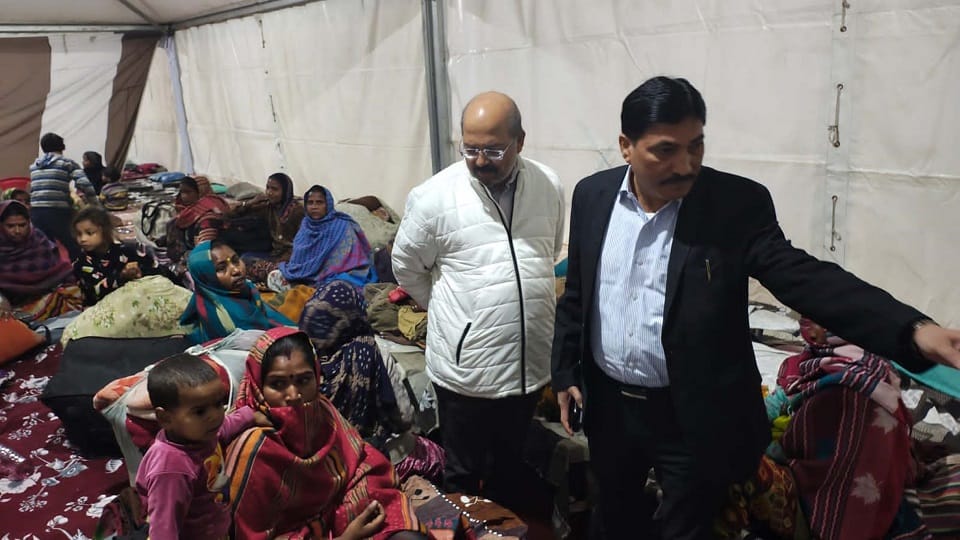 Impact of Amar Ujala news on Aligarh night shelters