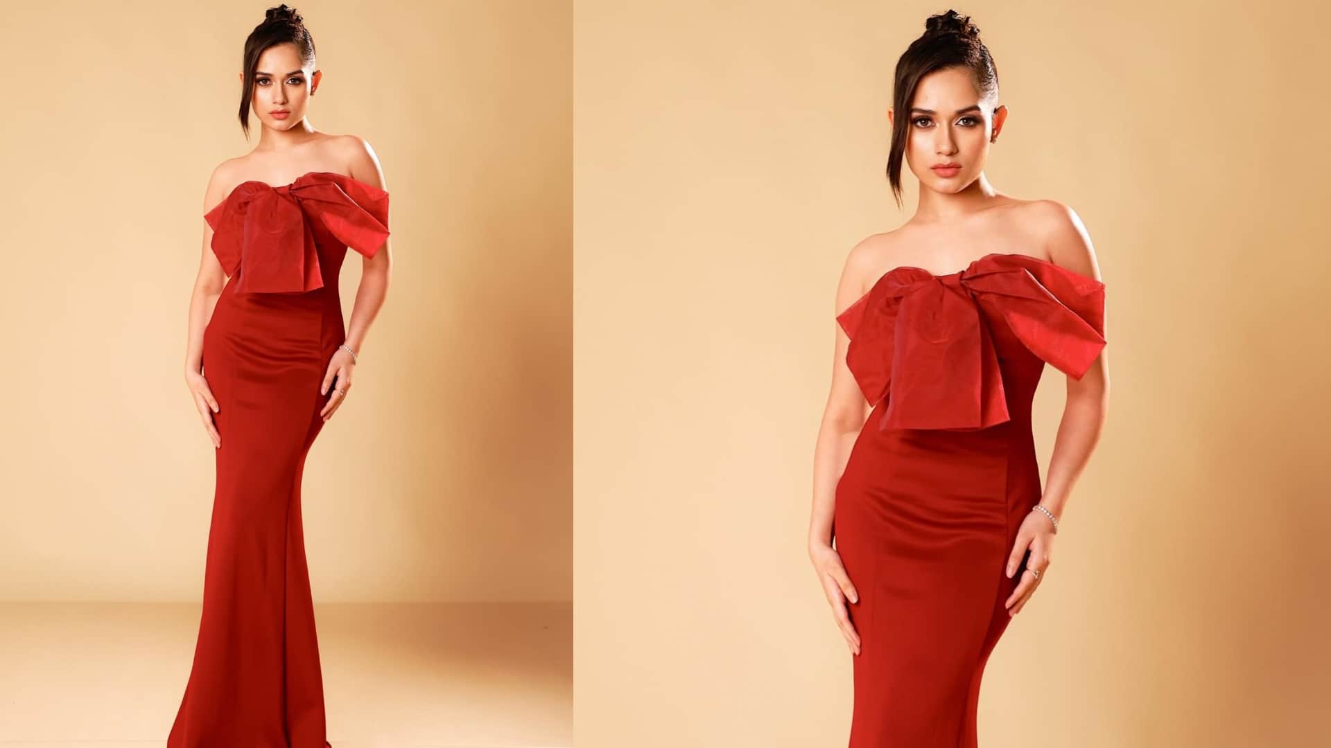 Valentine Day Special Makeup Tips and Lipstick For Red Colour Dress