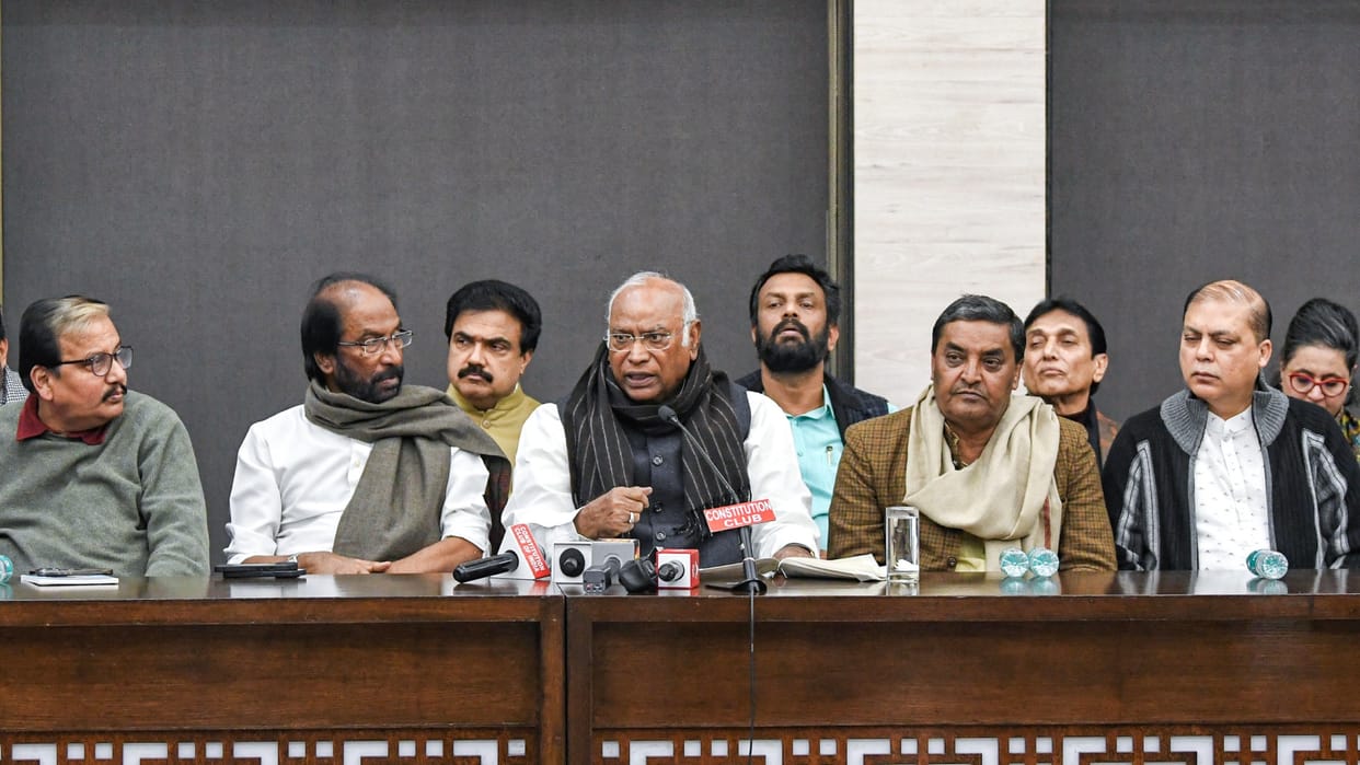 RS Chairman has consistently suppressed freedom of expression of Opposition: Kharge
