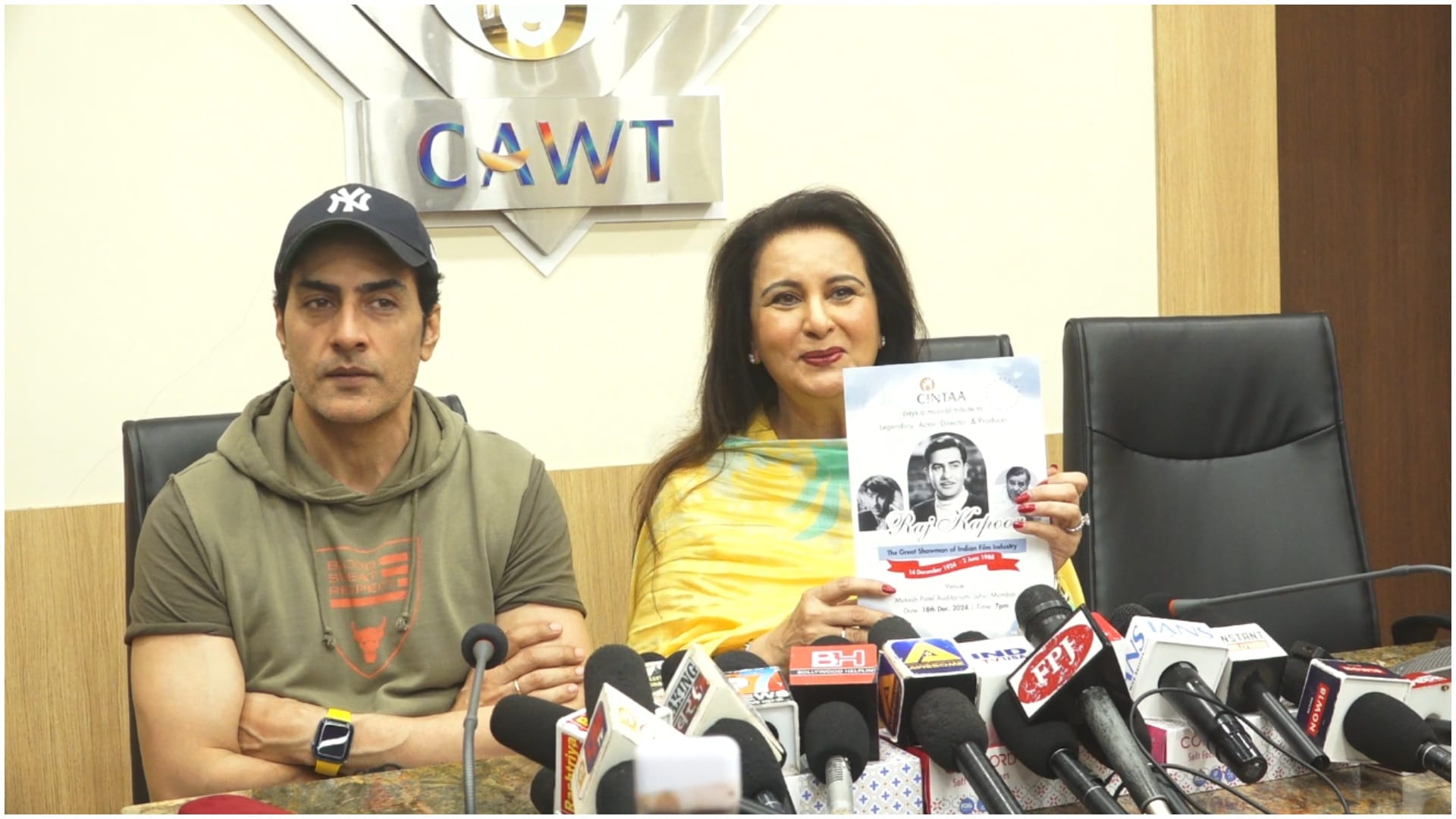 Cintaa organise event to celebrate legend raj kapoor 100th anniversary poonam dhillion padmini kolhapure