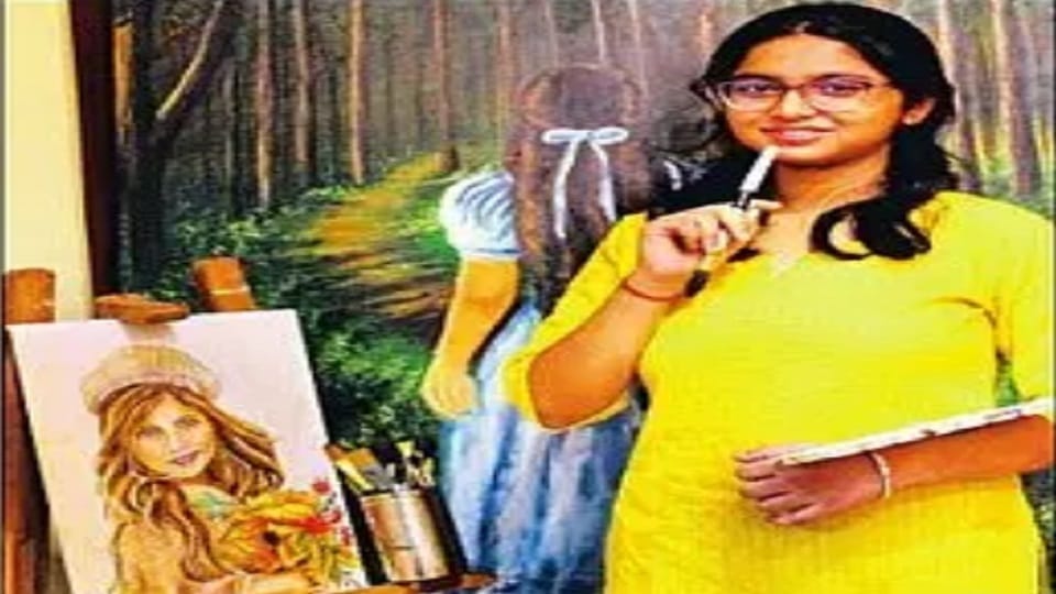 Deepshikha's painting will be seen in NASA's calendar for the fourth time