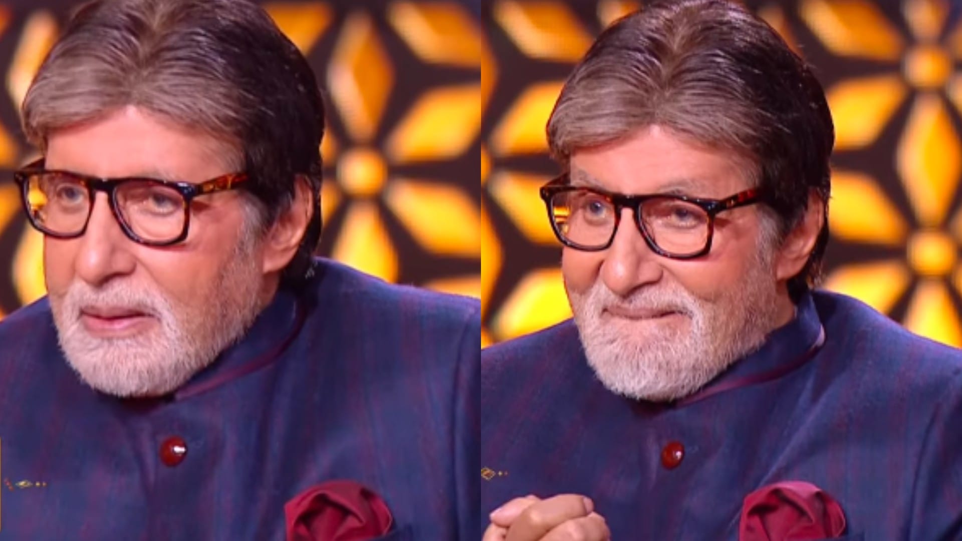 Nana Patekar sing song with Amitabh Bachchan in KBC 16 ask mere paas gadi hai bangla hai tumhare paas kya hai