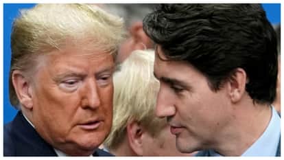 ट्रंप के साथ कनाडा के पीएम ट्रूडो