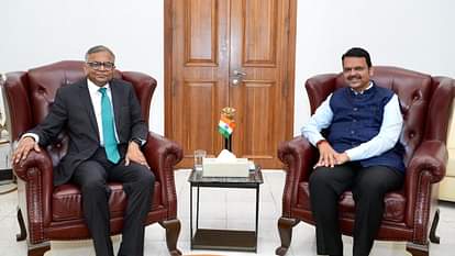 चंद्रशेखरन और फडणवीस