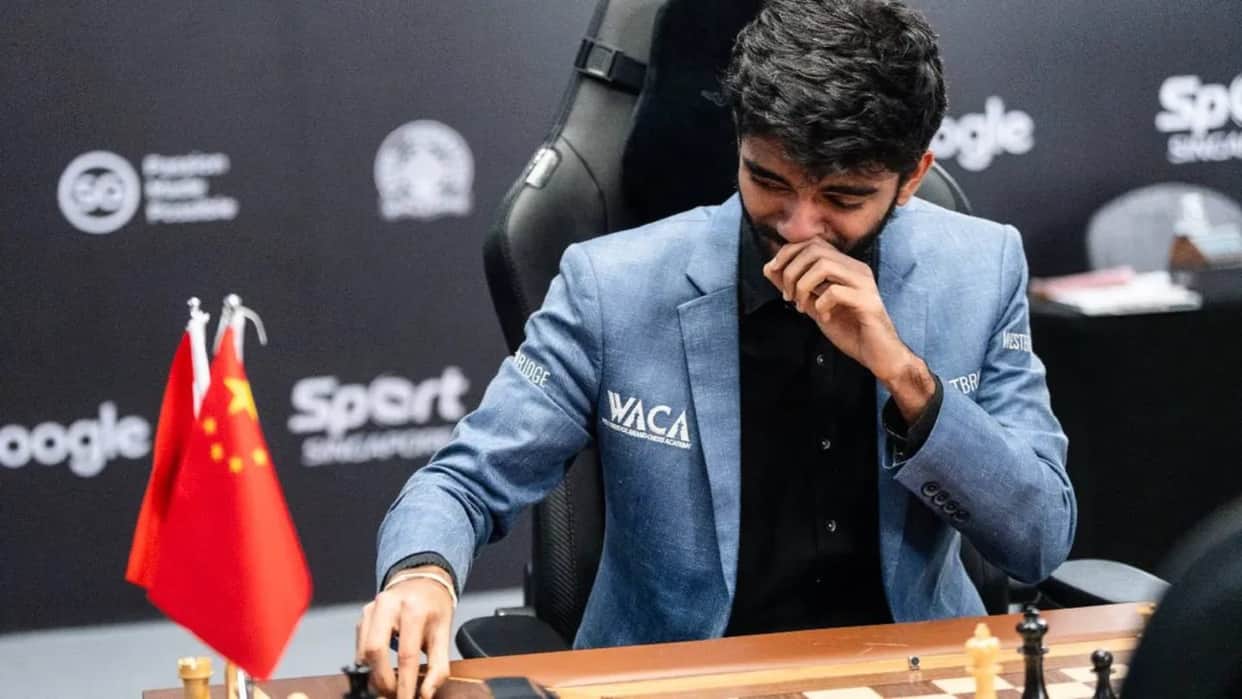 World Champion D Gukesh was held to draw by Yagiz Khan Erdogmus Vaishali in joint lead in FIDE Grand Swiss