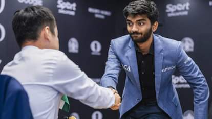 world champion D Gukesh suffered defeat against Sergey Sklokin at the FIDE World Blitz Championship 2025