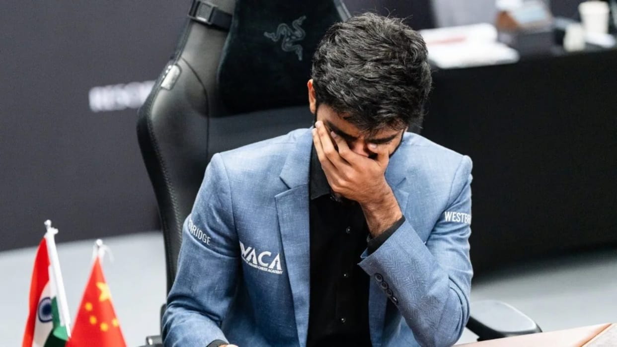Chess World Cup: World champion Gukesh bows out after losing to Frederik Svane
