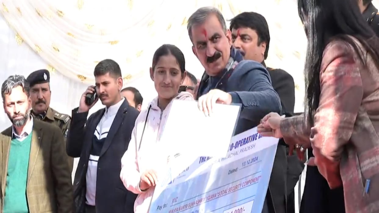 cm sukhvinder sukhu kupvi visit news, Indira Gandhi Pyari Behna Sukh Samman Nidhi