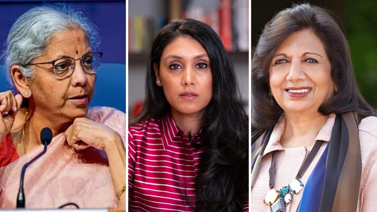 forbes world most powerful women list 2024 include three indians nirmala sitharaman kiran mazumdar