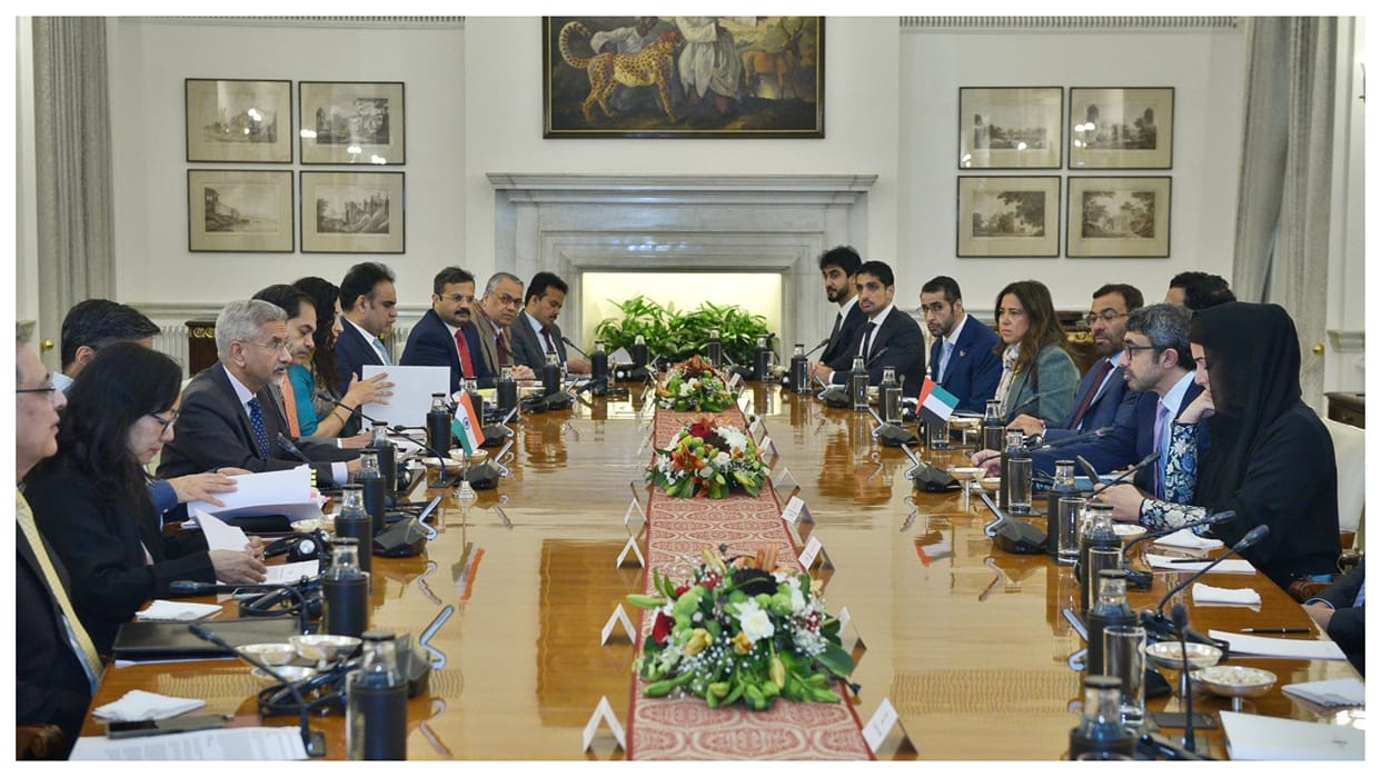 India uae joint commission meeting mea jaishankar praise both countries relation