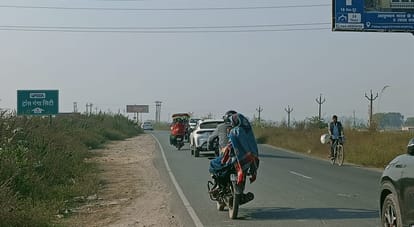ganga-barrage-blue-world-road-speed-limit-80-kmph-kanpur-road-safety