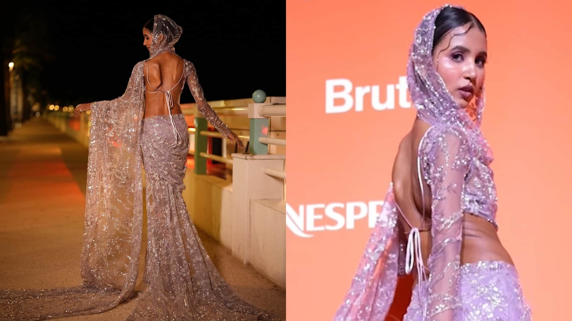 year ender 2024 fashion influencer nancy tyagi dress in cannes film festival photos