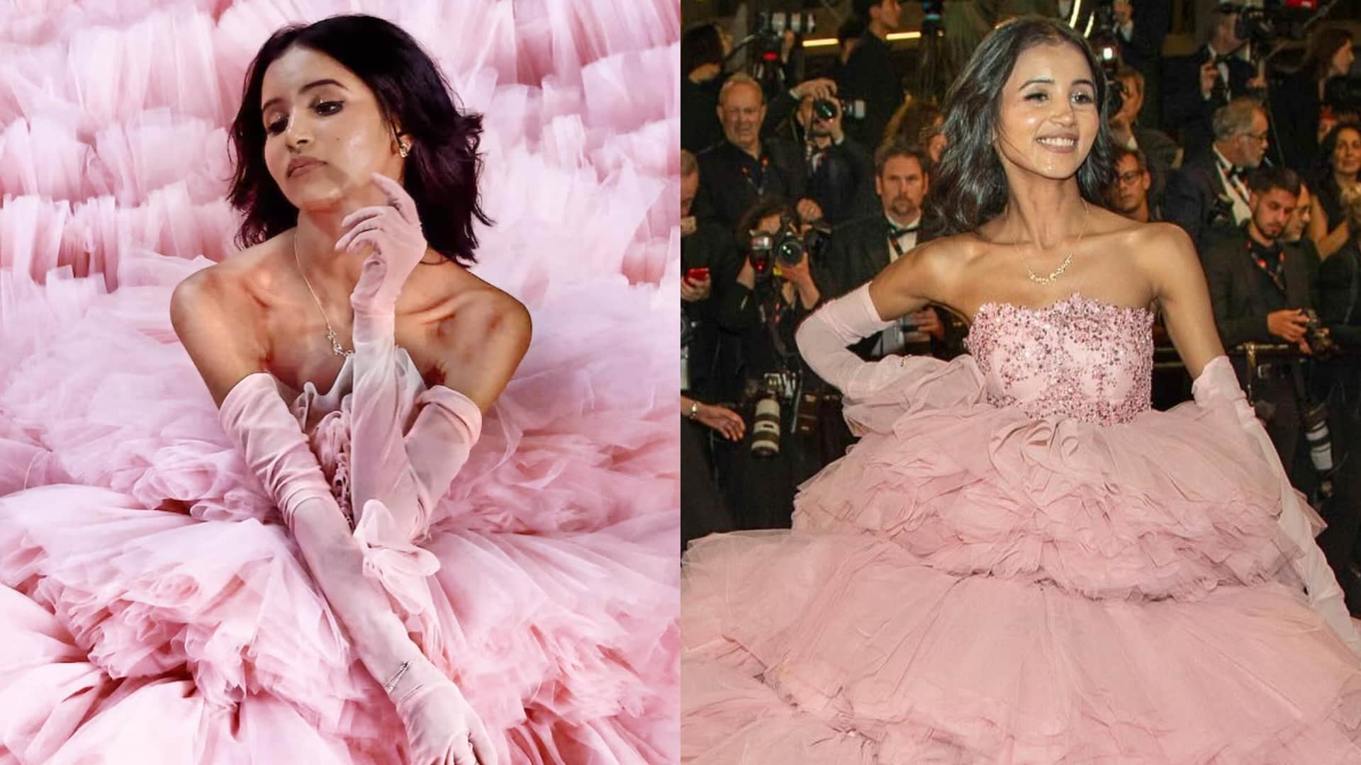year ender 2024 fashion influencer nancy tyagi dress in cannes film festival photos