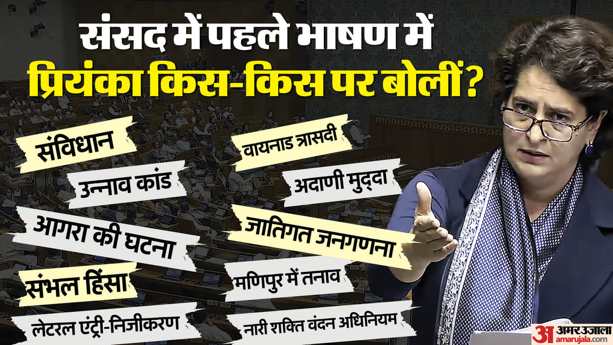 Priyanka Gandhi Lok Sabha Debate Speech On Constitution Explained In Hindi