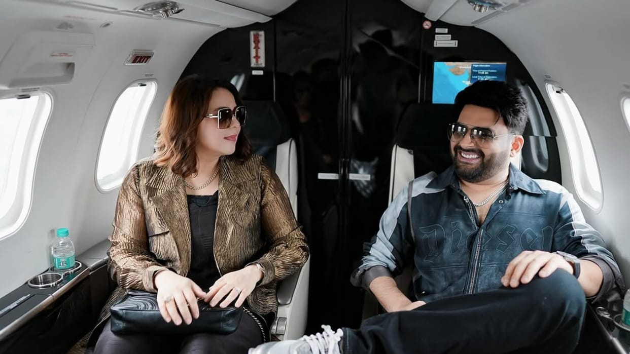 Comedian Kapil Sharma shares adorable dance VIDEO with wife Ginni Chatrath giving major couple goals