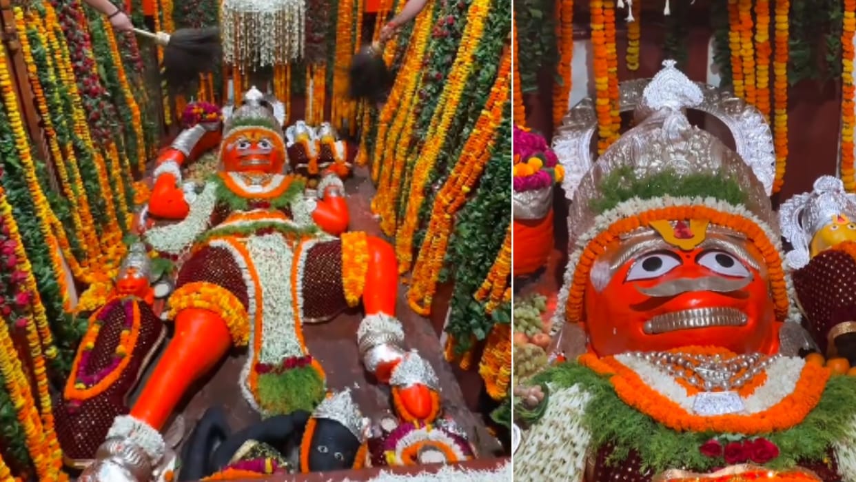 Hanuman Jayanti today devotees throng temples to have darshan of Lord