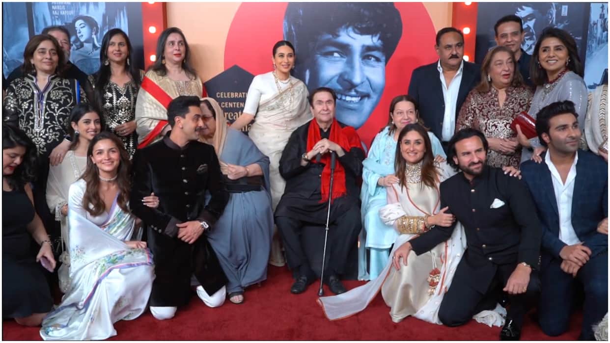 Raj Kapoors 100th Birthday celebration whole kapoor family and celebs participated in showmans special event