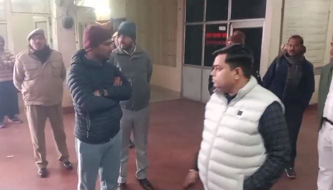 night shelter officer shocked hear people sleeping on ground reprimanded employee for negligence