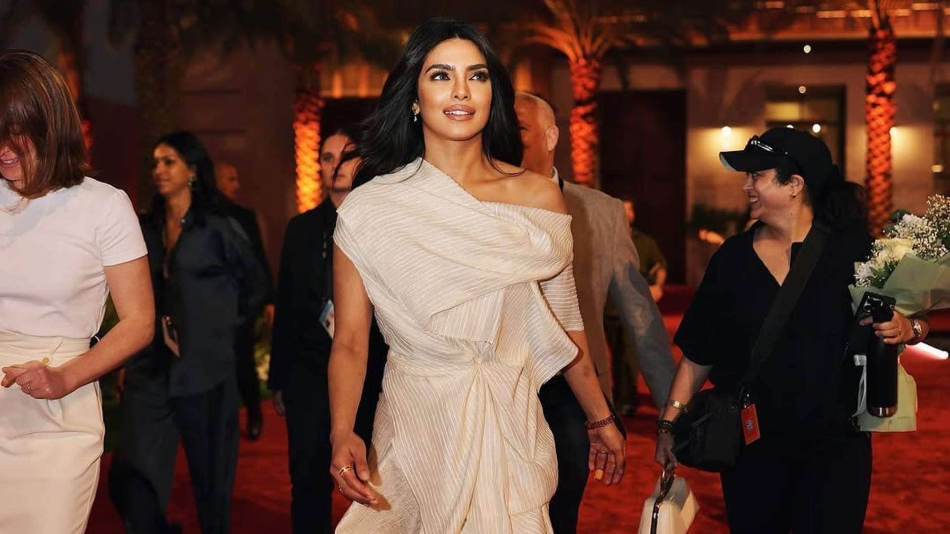 RED SEA INTERNATIONAL FILM FESTIVAL 2024 HONOURS PRIYANKA CHOPRA JONAS express gratitude