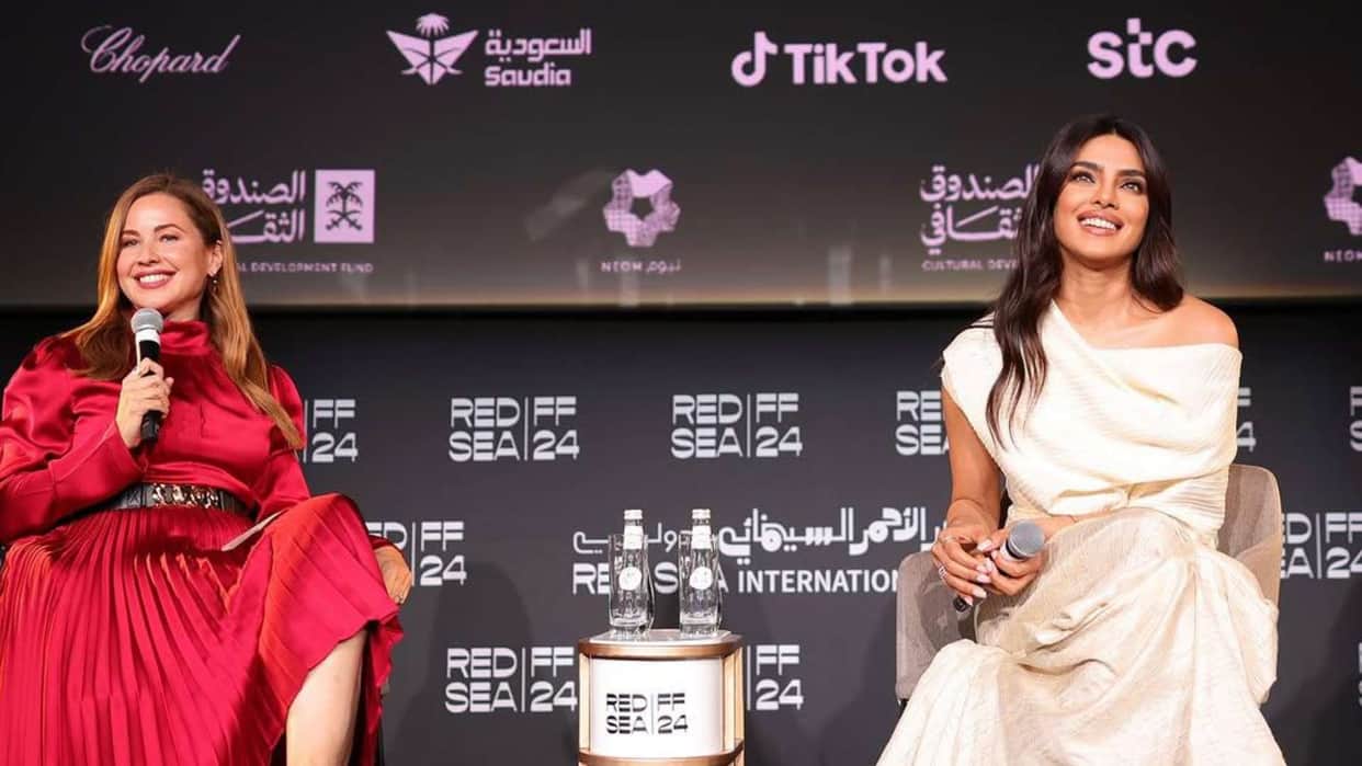 RED SEA INTERNATIONAL FILM FESTIVAL 2024 HONOURS PRIYANKA CHOPRA JONAS express gratitude