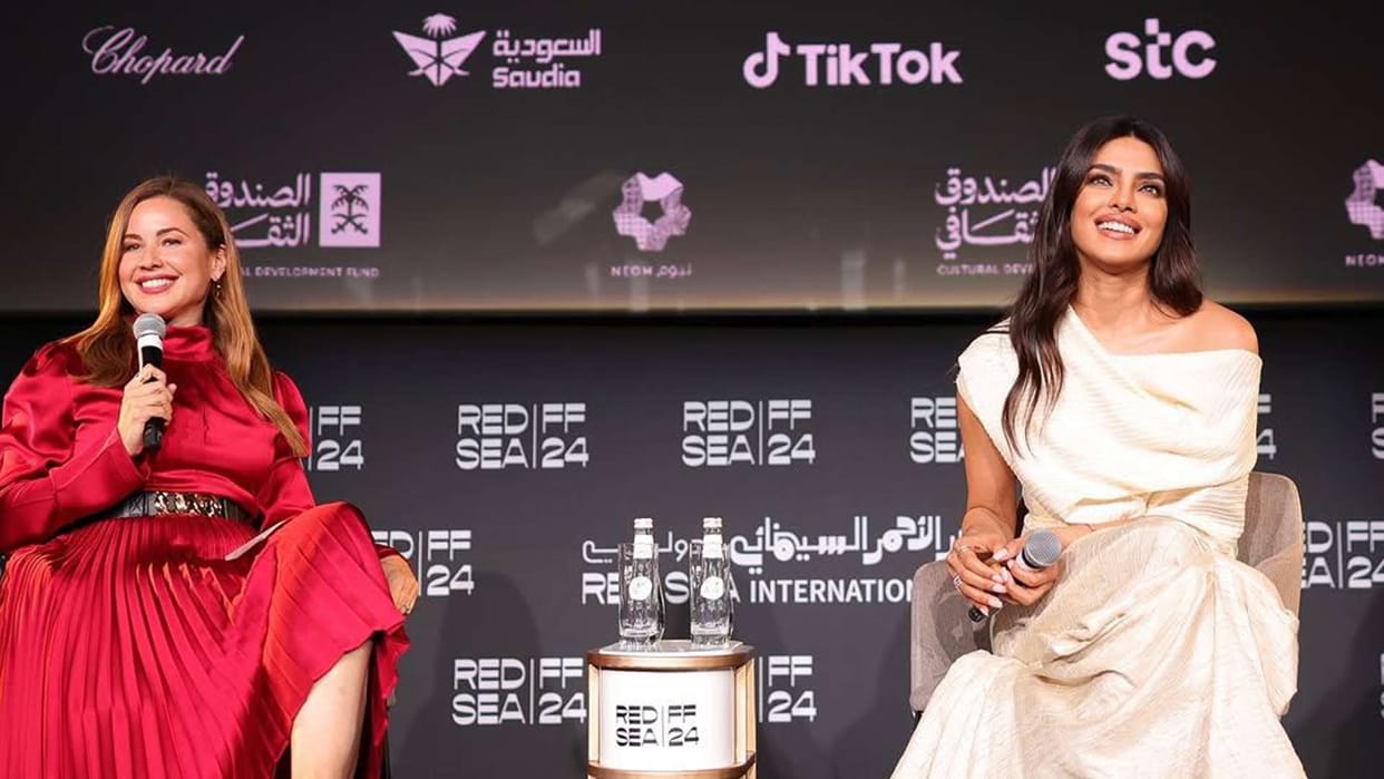 RED SEA INTERNATIONAL FILM FESTIVAL 2024 HONOURS PRIYANKA CHOPRA JONAS express gratitude