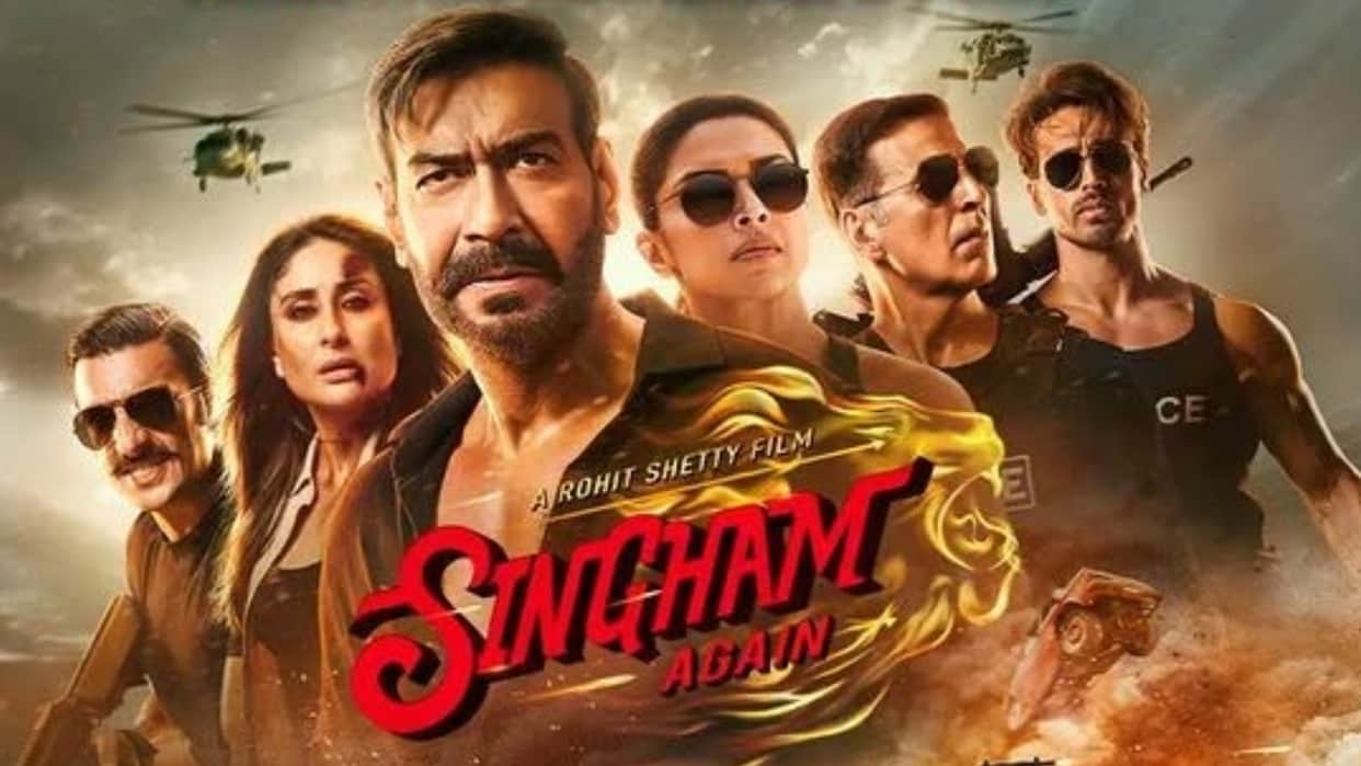 Singham Again ajay devgn kareena kapoor khan arjun kapoor ranveer streaming on Amazon Prime Video OTT twist