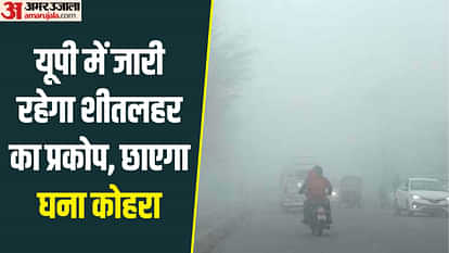 UP Weather Update : आज 30 जिलों में शीतलहर की चेतावनी, कल से चलेगी पुरवाई; घना होगा कोहरा Cold wave condition will continue in Uttar Pradesh.