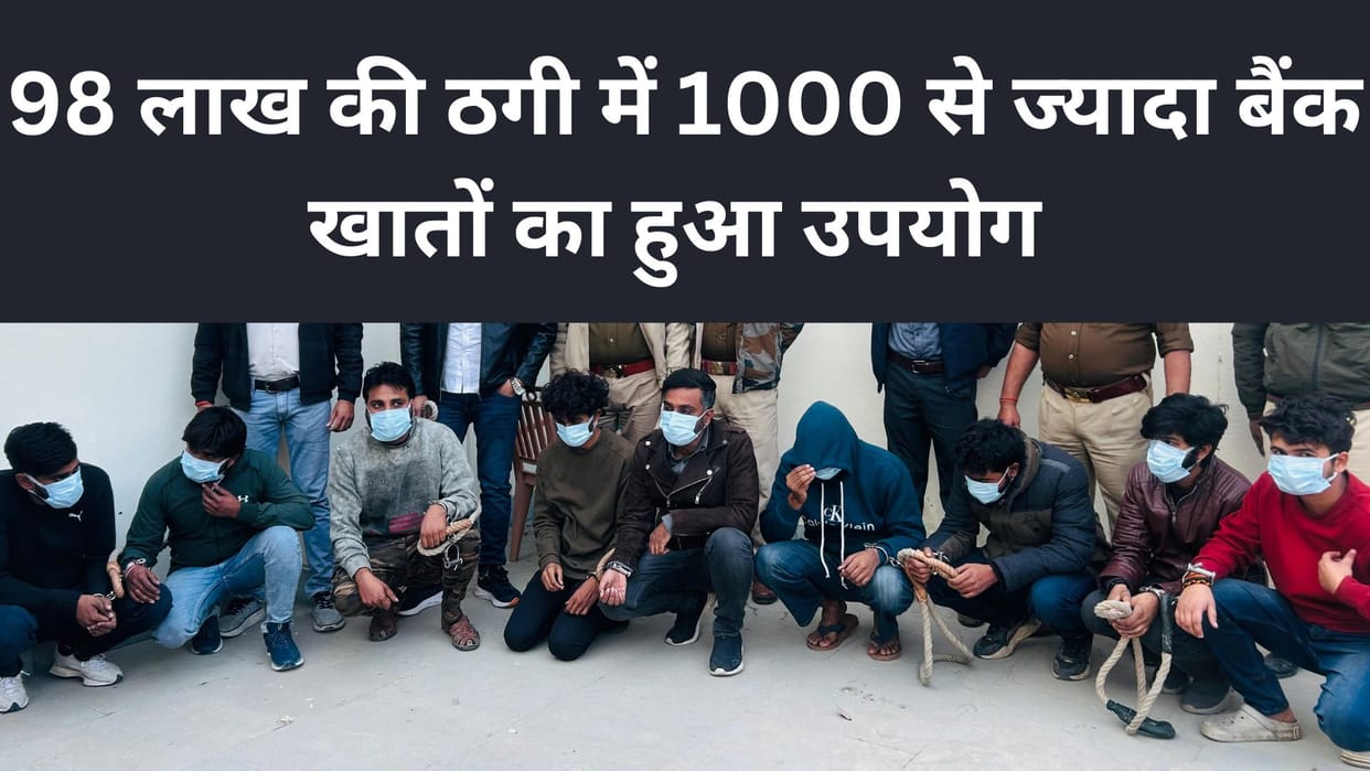 BBA BCom and Hotel Management students involved in Cyber crime of 98 lakh varanasi