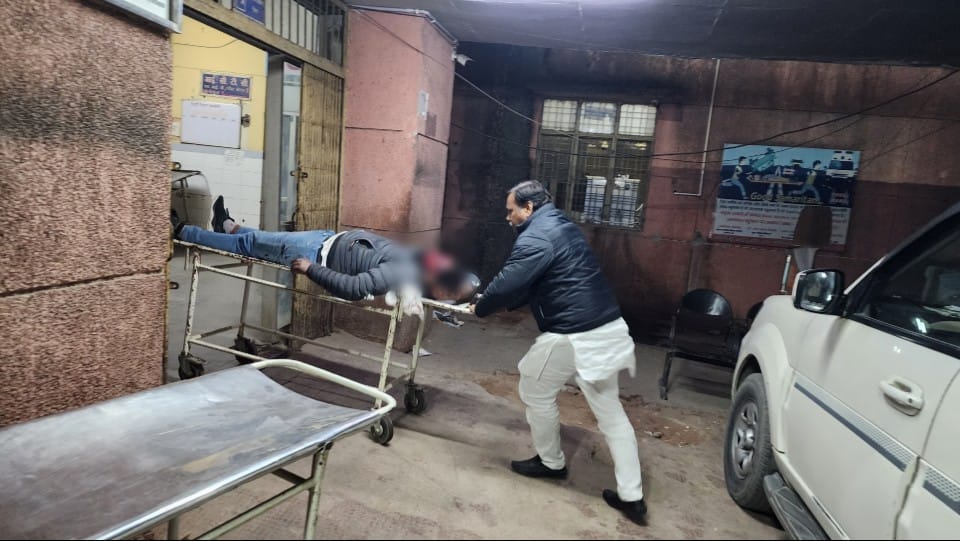 BJP MLA came into limelight by taking injured to hospital
