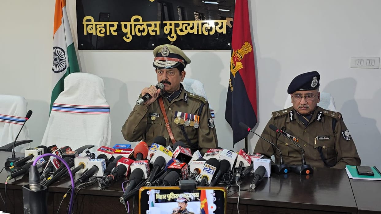 Bihar Police: IPS Alok Raj came among the media; Know what was said: DGP Vinay Kumar, Bihar News