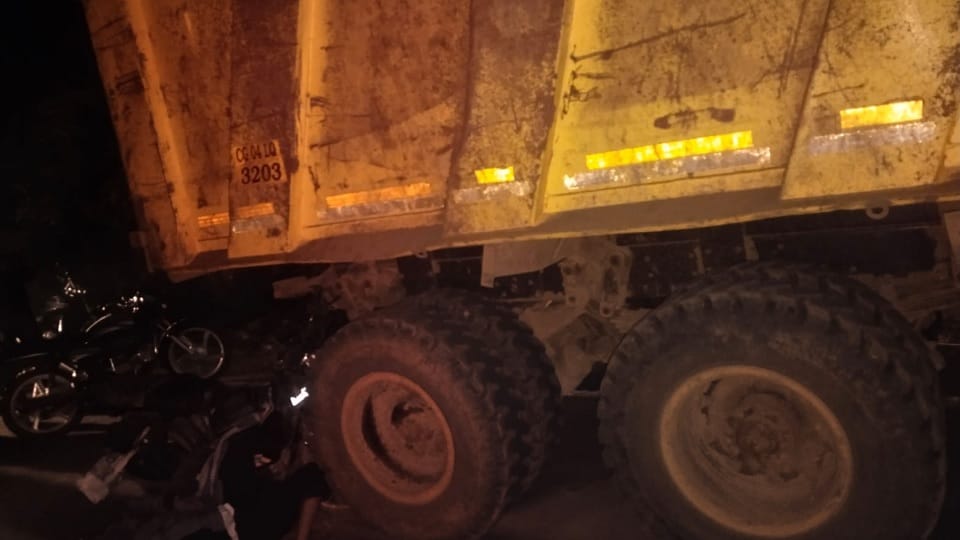 Two brothers died in a road accident in Durg